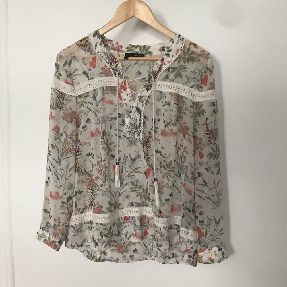 The Kooples Floral Blouse